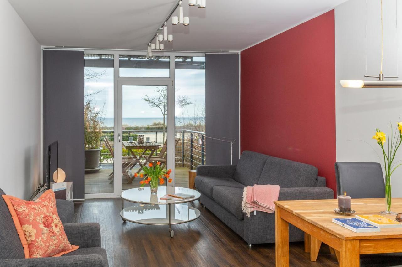Appartement Direkt An Der Ostsee Zur Hofseite 沙博伊茨 外观 照片